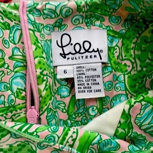 Lilly Pulitzer dress. Size 6. Easy to wear!!